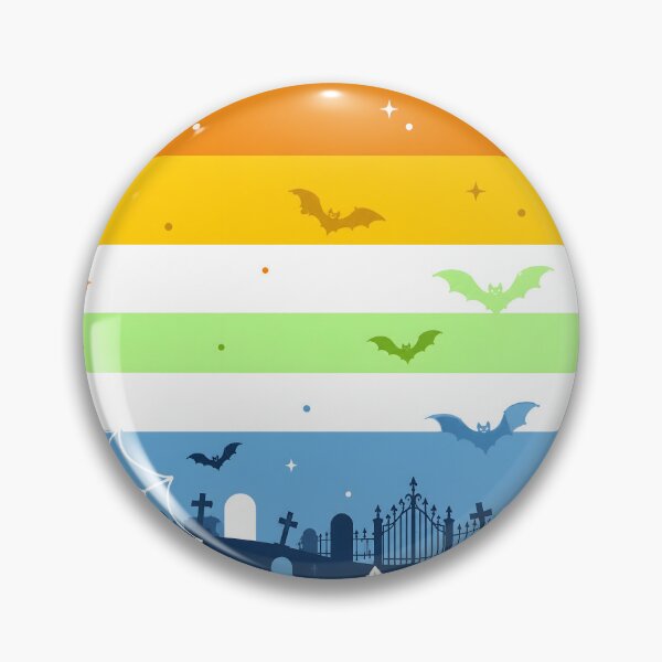 Item preview, Spooky AroAce Agender Pride Flag Halloween Graveyard Bats Aesthetic designed and sold by Travelslightly.