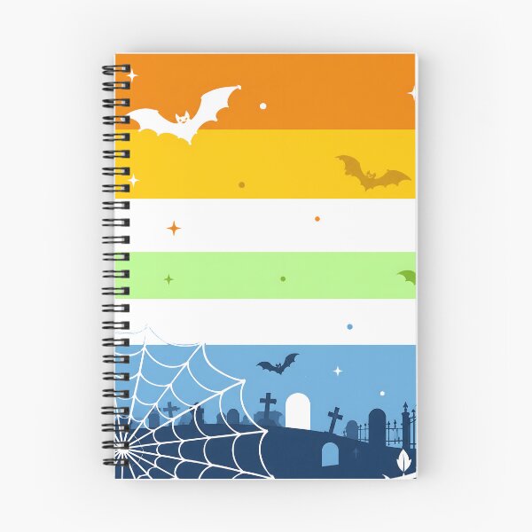 Item preview, Spooky AroAce Agender Pride Flag Halloween Graveyard Bats Aesthetic designed and sold by Travelslightly.