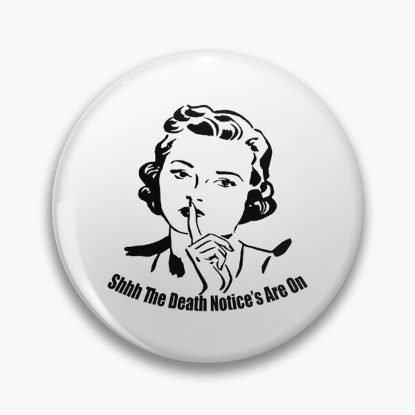 Item preview, Shhh... The Death Notices Are On Midwest Radio designed and sold by schube-rtrenda.