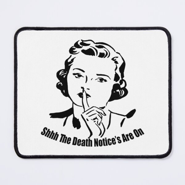Item preview, Shhh... The Death Notices Are On Midwest Radio designed and sold by schube-rtrenda.