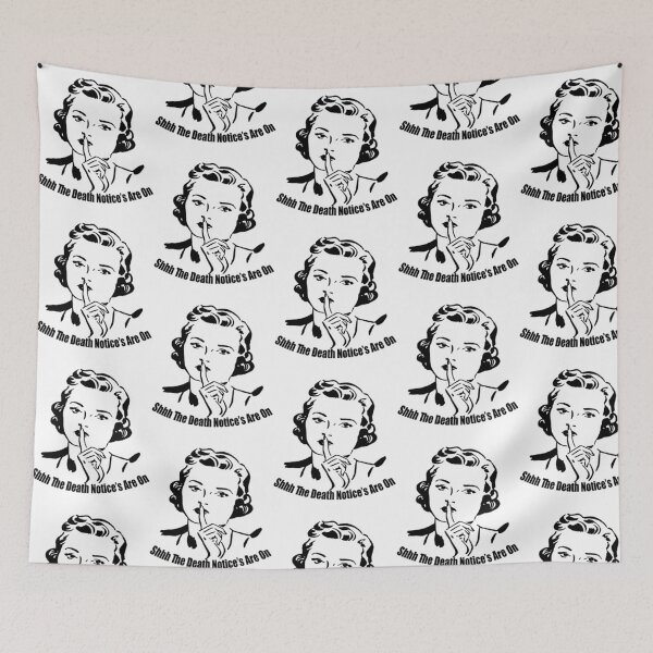 Item preview, Shhh... The Death Notices Are On Midwest Radio designed and sold by schube-rtrenda.