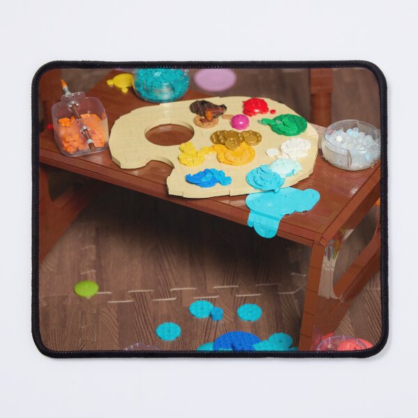 Item preview, LEGO Art Pallet and Stool designed and sold by Dragon Bricks.
