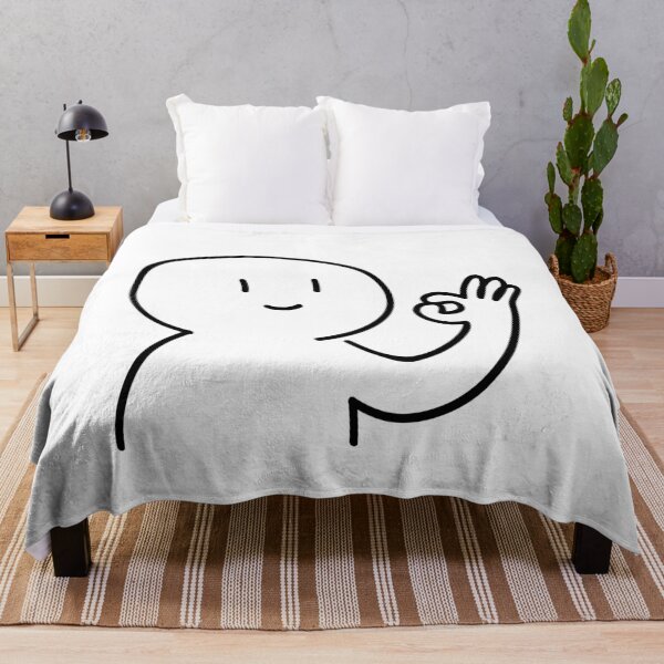 Item preview, Cute Cartoon Character OK Hand Sign designed and sold by Fatma Creates.