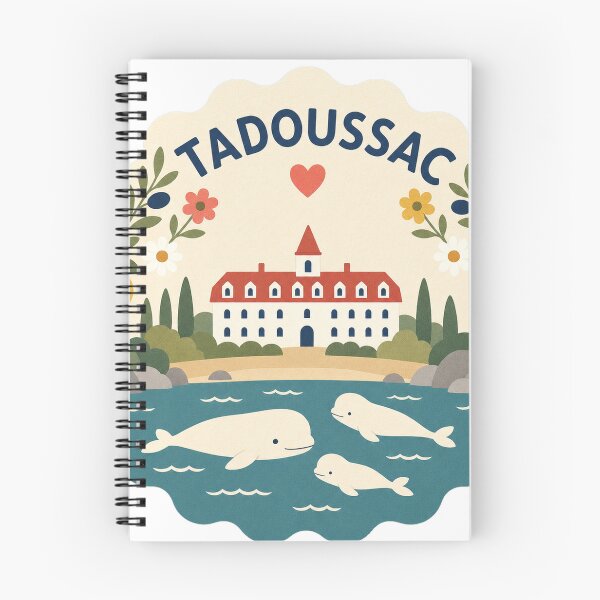 Item preview, Tadoussac Canada Travel Souvenir Modern Folk Art designed and sold by VisualArtsOasis.