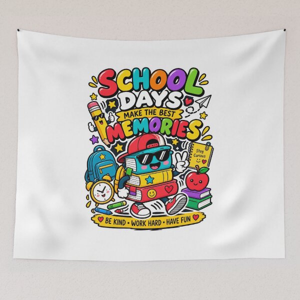 Item preview, School Days Make the Best Memories Shirt designed and sold by School Doodles Co.