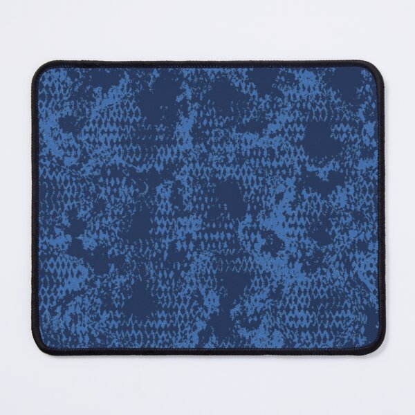 Item preview, Modern Distressed Python Print Pattern | Dark Blue designed and sold by Frohyou.