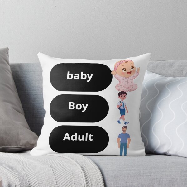 Item preview, Baby Boy Adult Growing Up Timeline designed and sold by     Fatma Creates.