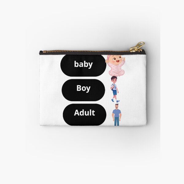 Item preview, Baby Boy Adult Growing Up Timeline designed and sold by     Fatma Creates.
