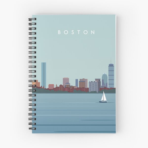 Item preview, Boston Skyline Minimalist designed and sold by Zakaria Azis.