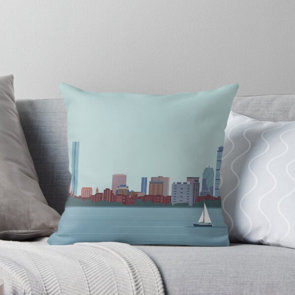 Item preview, Boston Skyline Minimalist designed and sold by Zakaria Azis.