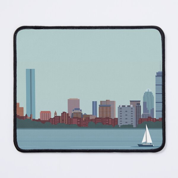 Item preview, Boston Skyline Minimalist designed and sold by Zakaria Azis.