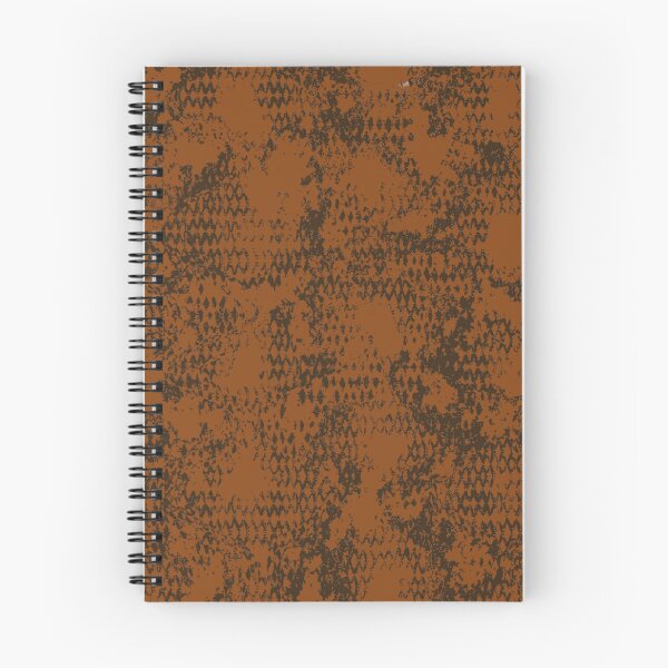 Item preview, Modern Distressed Python Print Pattern | Bright Brown designed and sold by Frohyou.
