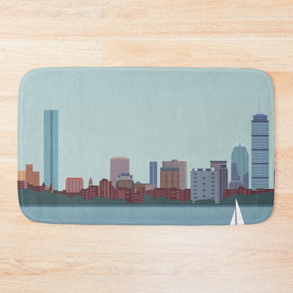 Item preview, Boston Skyline Minimalist designed and sold by Zakaria Azis.