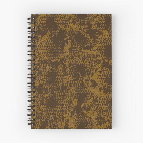 Item preview, Modern Distressed Python Print Pattern | Dark Brown designed and sold by Frohyou.