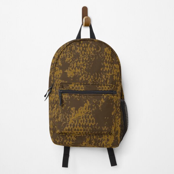 Item preview, Modern Distressed Python Print Pattern | Dark Brown designed and sold by Frohyou.