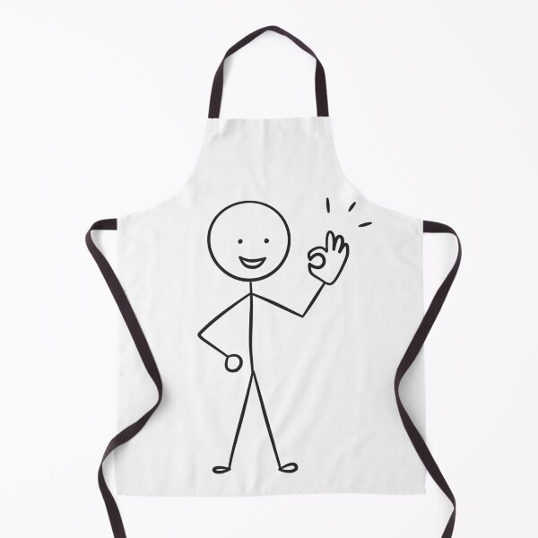 Item preview, Simple Stickman OK Hand Drawing designed and sold by Fatma Creates.