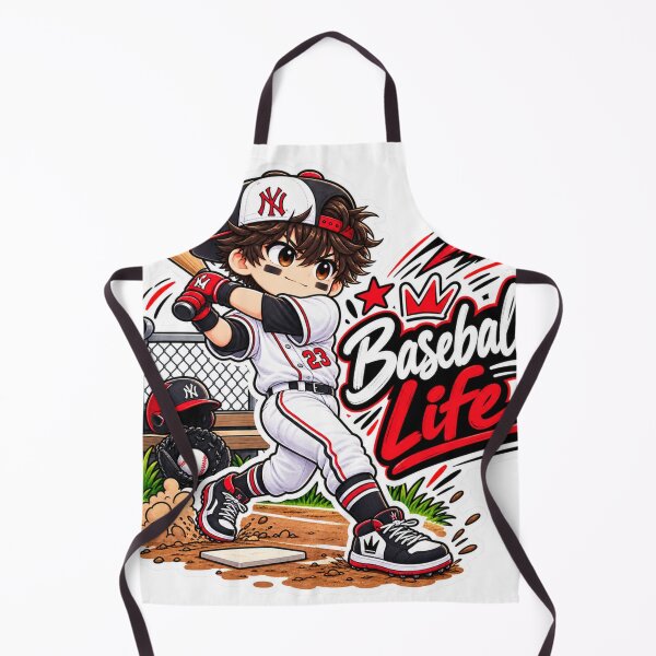 Item preview, Baseball Life Anime Boy Sticker | Cute Baseball Player Sports Sticker designed and sold by Genzfirevibes.