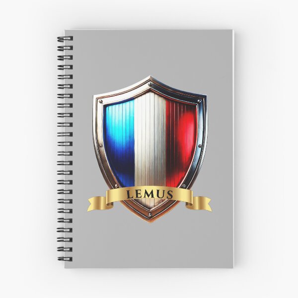 Item preview, Lemus French Heritage Crest Shield designed and sold by Highlandkings.