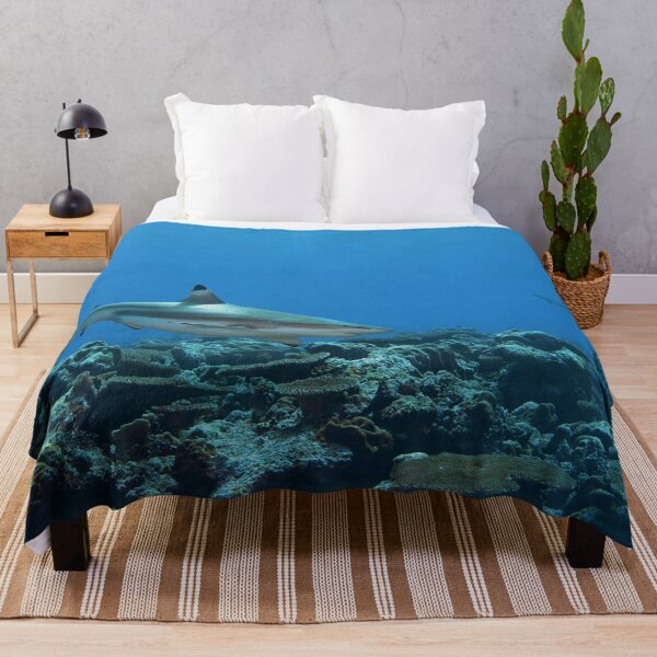 Item preview, Blacktip Reef Shark at Vertigo * Pacific Ocean Photo | designed and sold by Photo & Design Ute Niemann.