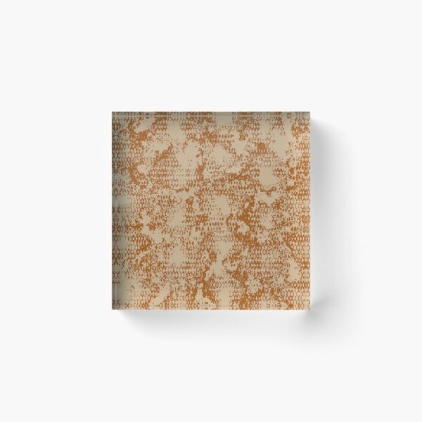 Item preview, Modern Distressed Python Print Pattern | Light Brown designed and sold by Frohyou.