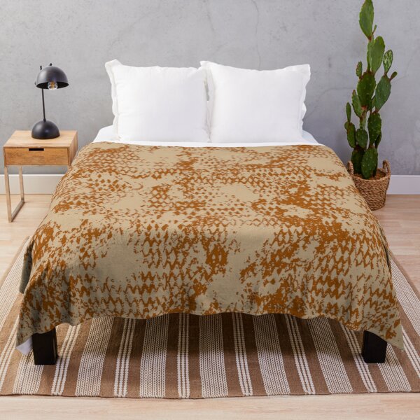 Item preview, Modern Distressed Python Print Pattern | Light Brown designed and sold by Frohyou.