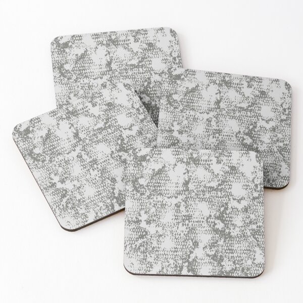 Item preview, Modern Distressed Python Print Pattern | Light Gray designed and sold by Frohyou.