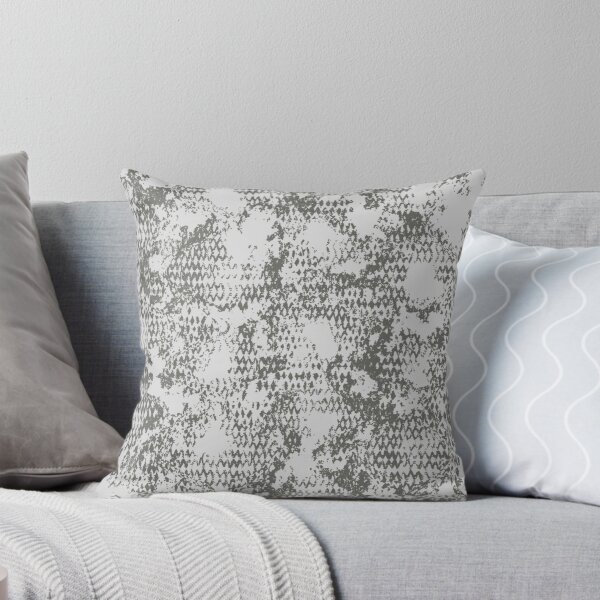 Item preview, Modern Distressed Python Print Pattern | Light Gray designed and sold by Frohyou.