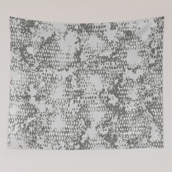 Item preview, Modern Distressed Python Print Pattern | Light Gray designed and sold by Frohyou.
