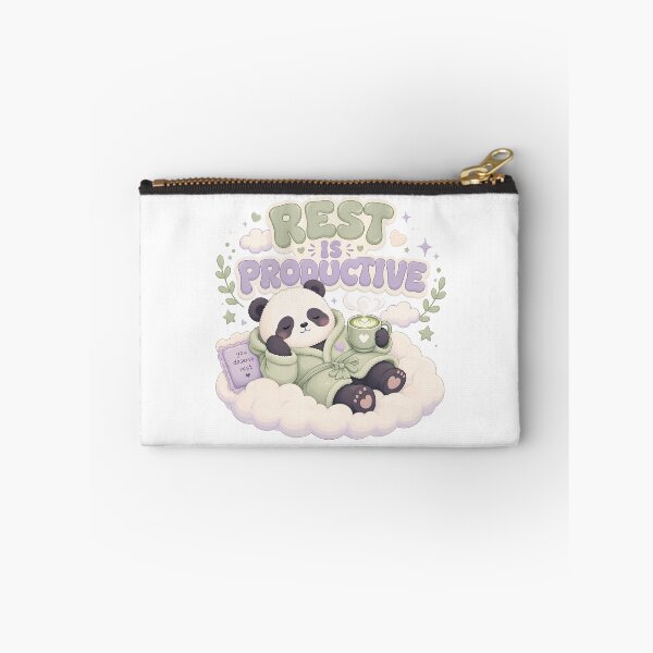Item preview, Rest Is Productive Cute Kawaii Panda Cloud designed and sold by BobbyTee Merch.