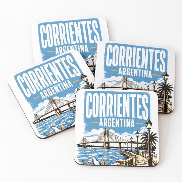 Item preview, Corrientes Argentina Vintage Travel Tourism designed and sold by TravelersGems.