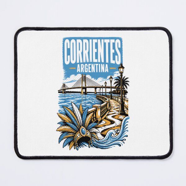 Item preview, Corrientes Argentina Vintage Travel Tourism designed and sold by TravelersGems.
