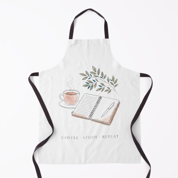 Item preview, Coffee, Study, Repeat. designed and sold by MyHappyArtShop.