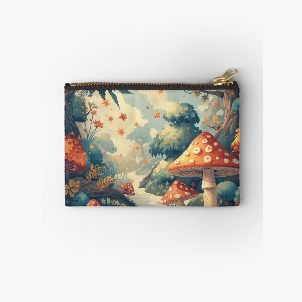 Item preview, Magical Forest Pattern – Whimsical Woodland Seamless Design in Pastel Colors designed and sold by Art70shop.