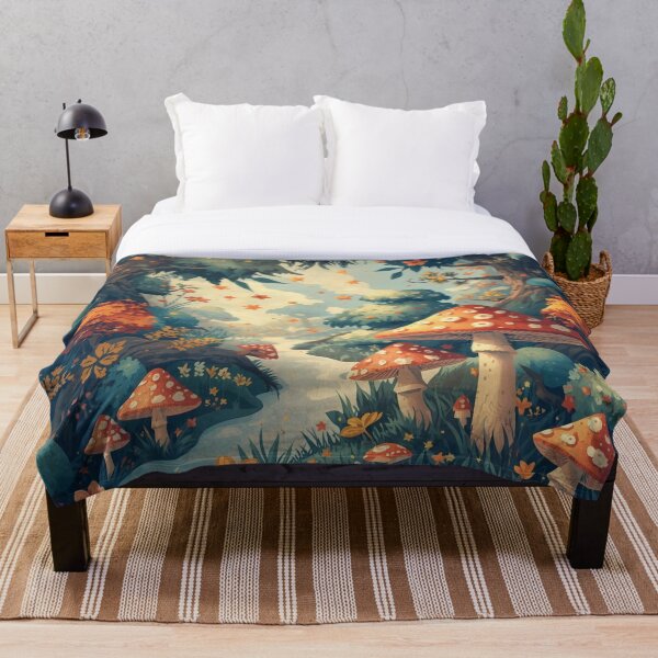 Item preview, Magical Forest Pattern – Whimsical Woodland Seamless Design in Pastel Colors designed and sold by Art70shop.