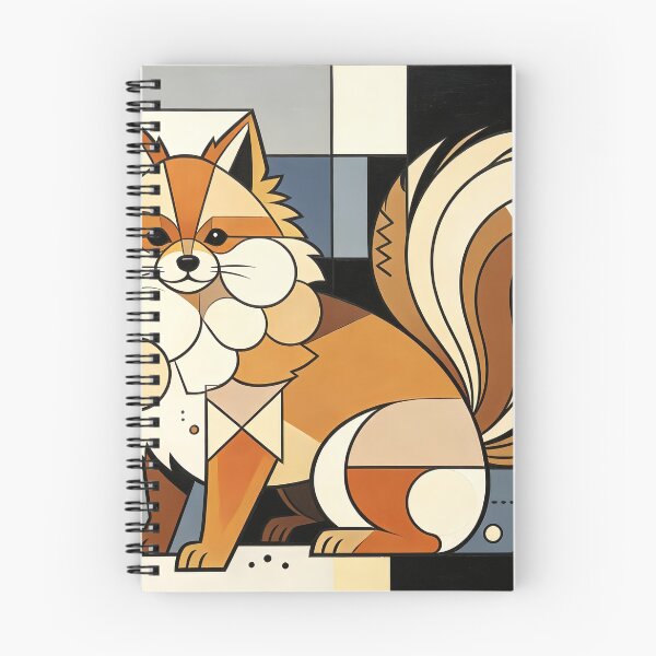 Item preview, cubist animal artwork designed and sold by forget45studio.