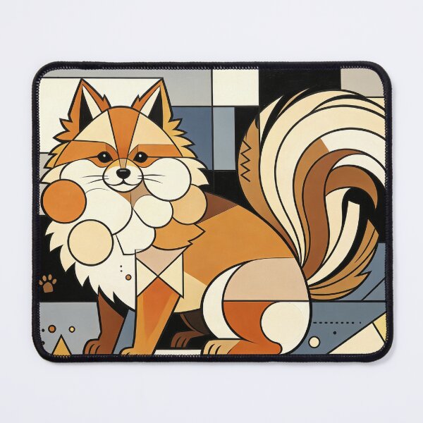 Item preview, cubist animal artwork designed and sold by forget45studio.