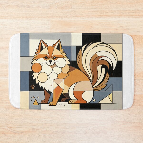 Item preview, cubist animal artwork designed and sold by forget45studio.