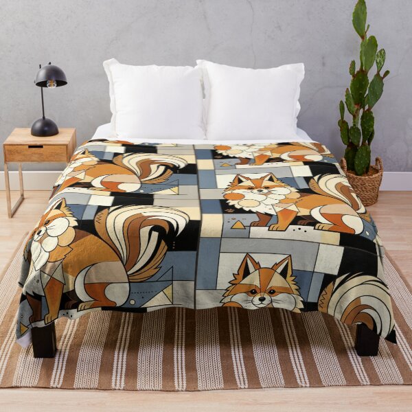 Item preview, cubist animal artwork designed and sold by forget45studio.