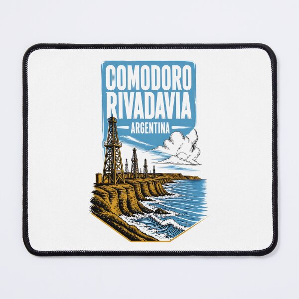 Item preview, Comodoro Rivadavia Argentina Vintage Travel Tourism designed and sold by TravelersGems.