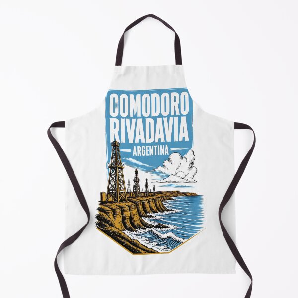 Item preview, Comodoro Rivadavia Argentina Vintage Travel Tourism designed and sold by TravelersGems.