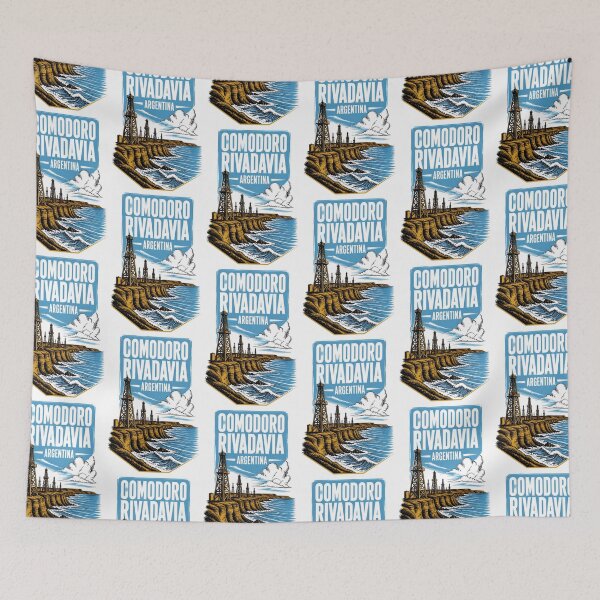 Item preview, Comodoro Rivadavia Argentina Vintage Viajes Turismo designed and sold by TravelersGems.