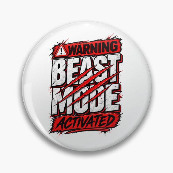 Item preview, Beast Mode Activated Energy Design designed and sold by Nextgenofficial.