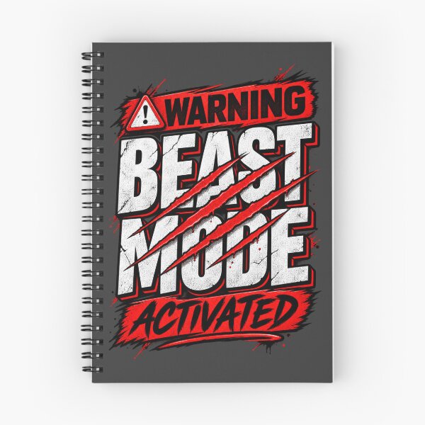 Item preview, Beast Mode Activated Energy Design designed and sold by Nextgenofficial.