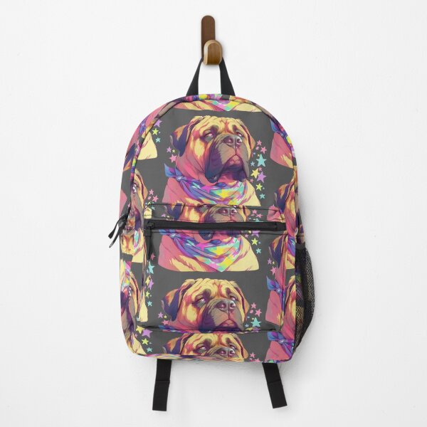 Item preview, Colorful Bullmastiff puppy dog designed and sold by MendaciousMina.