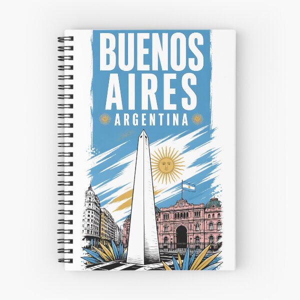 Item preview, Buenos Aires Argentina Vintage Travel Tourism designed and sold by TravelersGems.