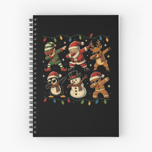 Item preview, Retro Christmas Dabbing Squad Holiday Characters Vintage designed and sold by Moizento.