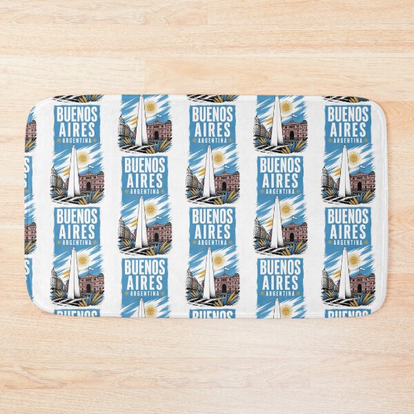 Item preview, Buenos Aires Argentina Vintage Travel Tourism designed and sold by TravelersGems.