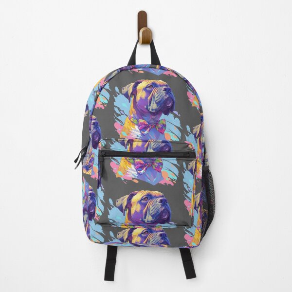 Item preview, Colorful Bullmastiff puppy dog designed and sold by MendaciousMina.