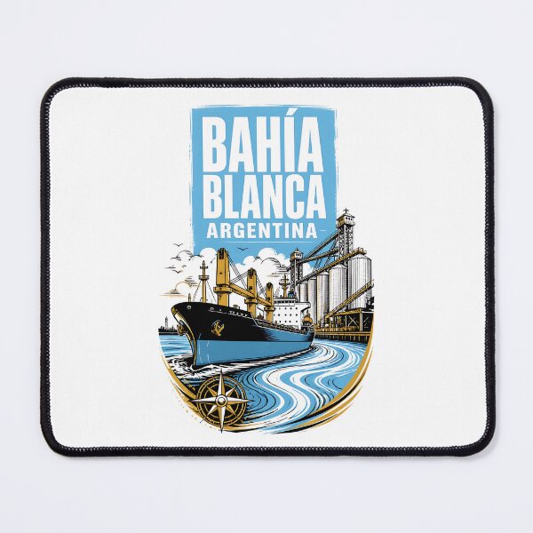 Item preview, Bahia Blanca Argentina Vintage Travel Tourism designed and sold by TravelersGems.