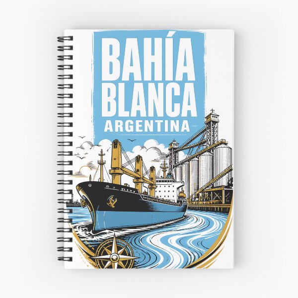 Item preview, Bahia Blanca Argentina Vintage Travel Tourism designed and sold by TravelersGems.